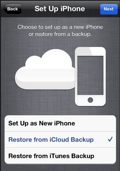 apple iphone backup